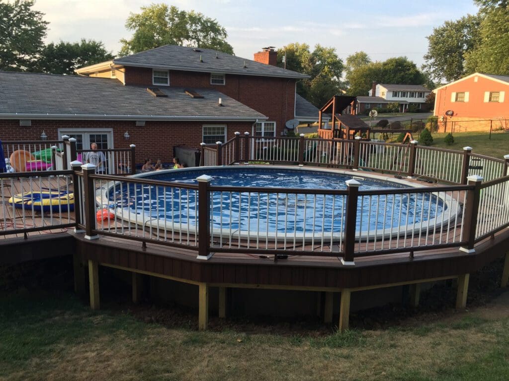 Wrap Around Pool deck 4